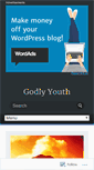 Mobile Screenshot of godlyyouth.com